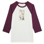 Unisex 34 sleeve Raglan T-shirt