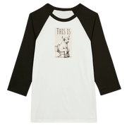 Unisex 34 sleeve Raglan T-shirt