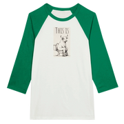 Unisex 34 sleeve Raglan T-shirt