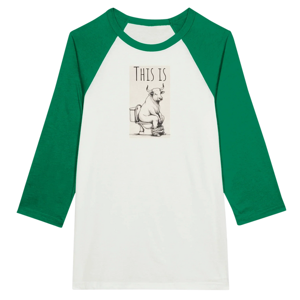 Unisex 34 sleeve Raglan T-shirt