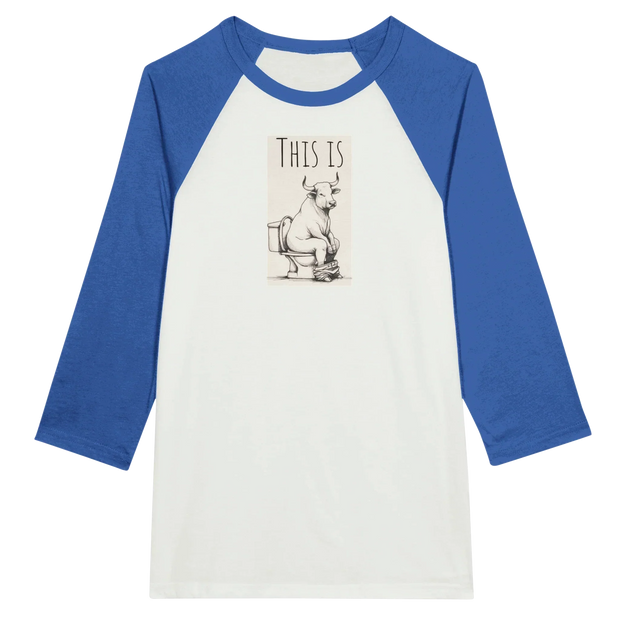Unisex 34 sleeve Raglan T-shirt