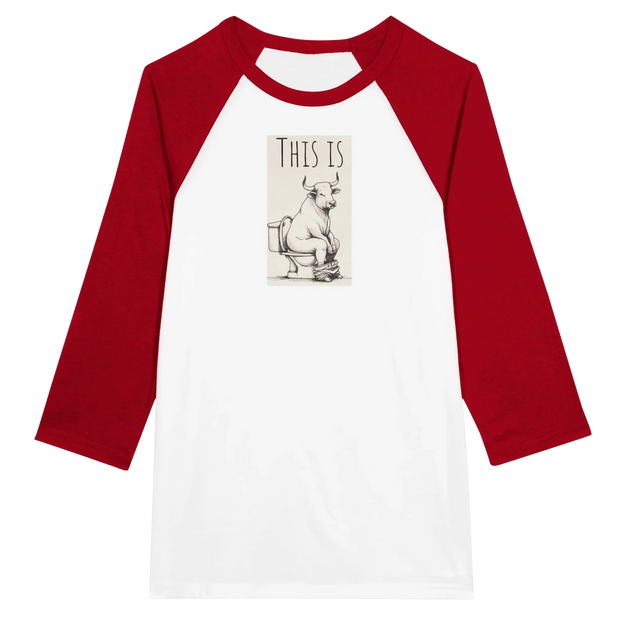 Unisex 34 sleeve Raglan T-shirt