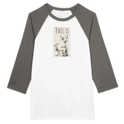 Unisex 34 sleeve Raglan T-shirt