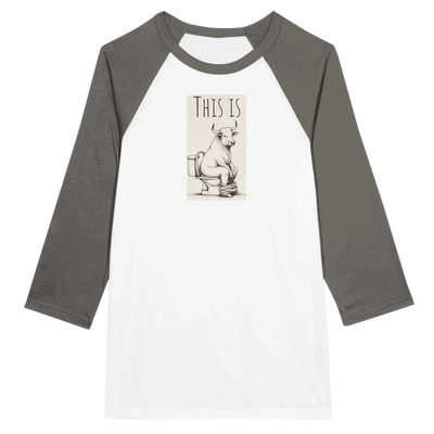 Unisex 34 sleeve Raglan T-shirt