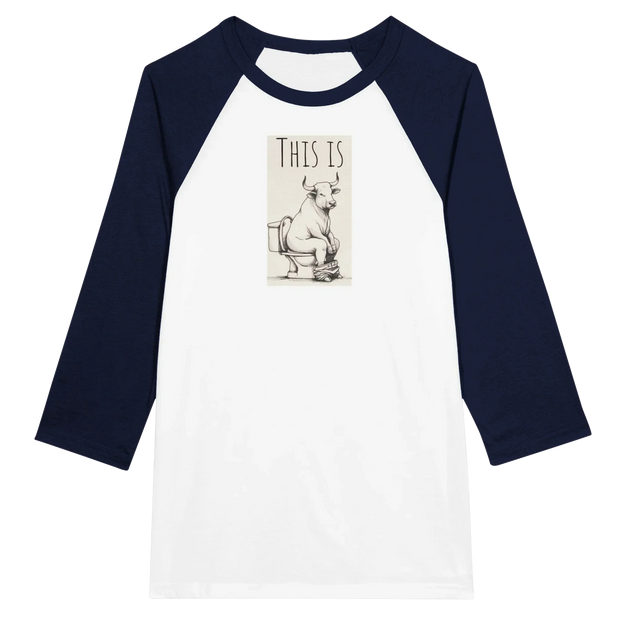 Unisex 34 sleeve Raglan T-shirt