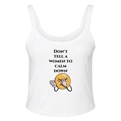 Women's Micro Ribbed Scoop Tank